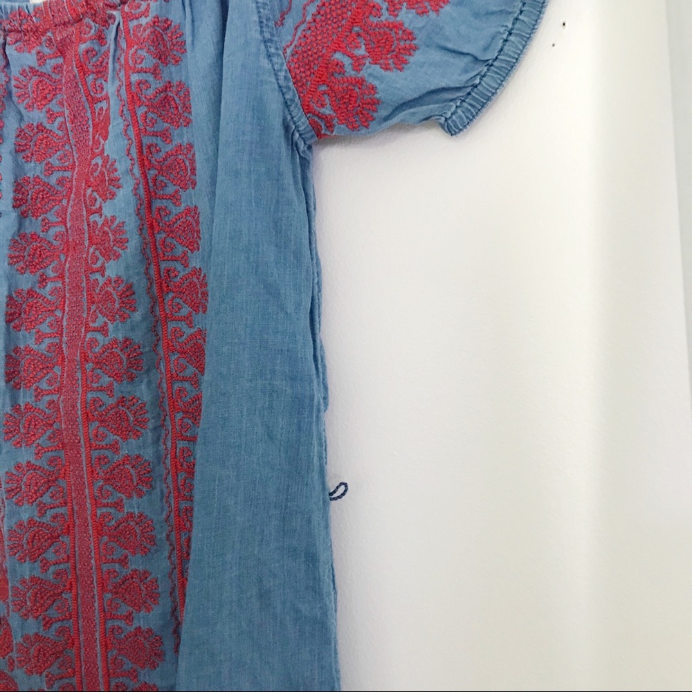 Madewell Indigo Mercado Dress Size XS - Picture 8 of 11